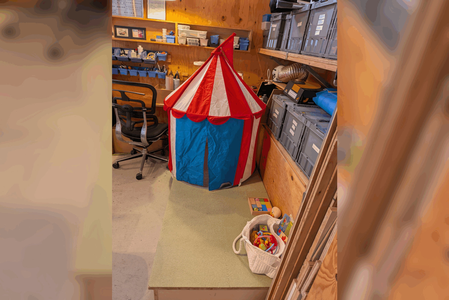 社長お手製キッズスペース爆誕！